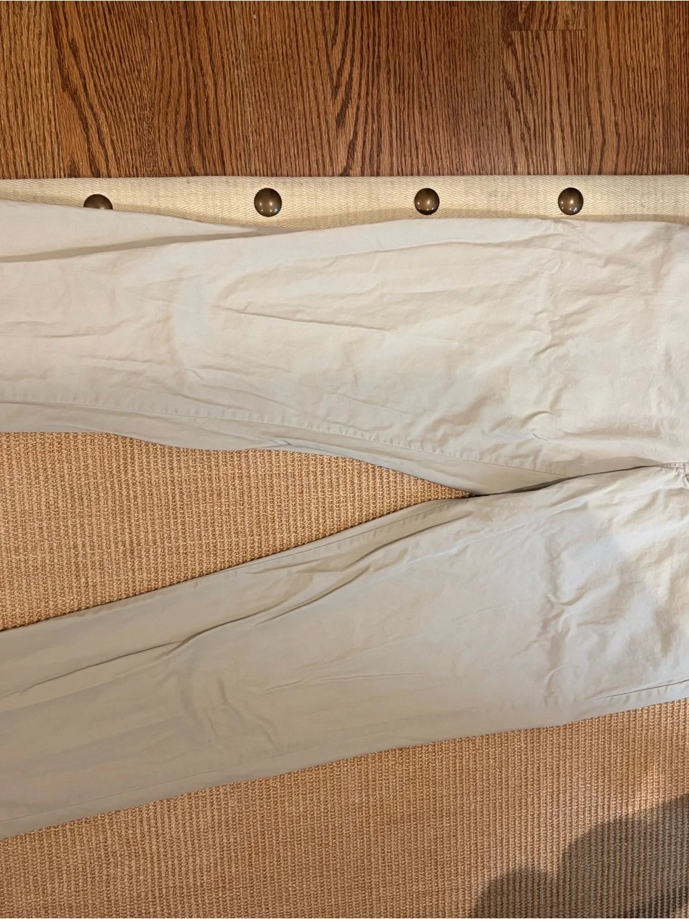 J. Crew Men's Khaki Chinos in Light Beige